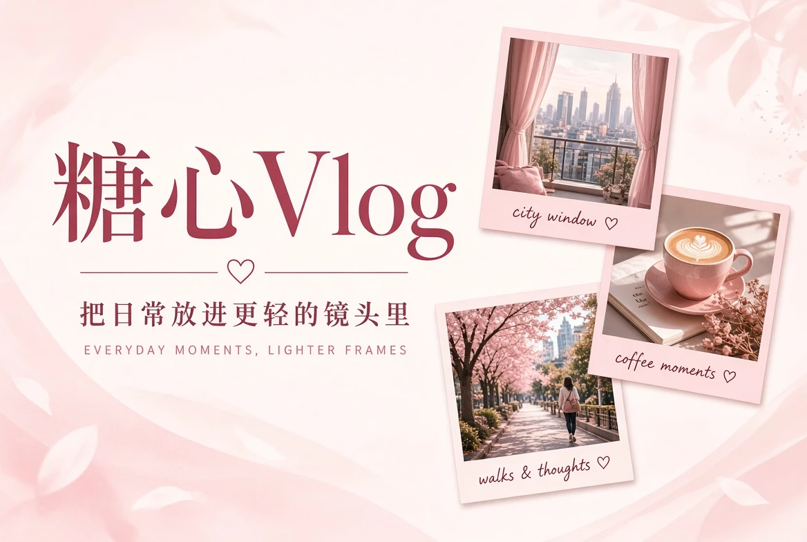 糖心Vlog日常影像品牌封面
